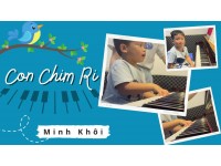 Con Chim Ri piano | Minh Khôi | Lớp nhạc Giáng Sol Quận 12